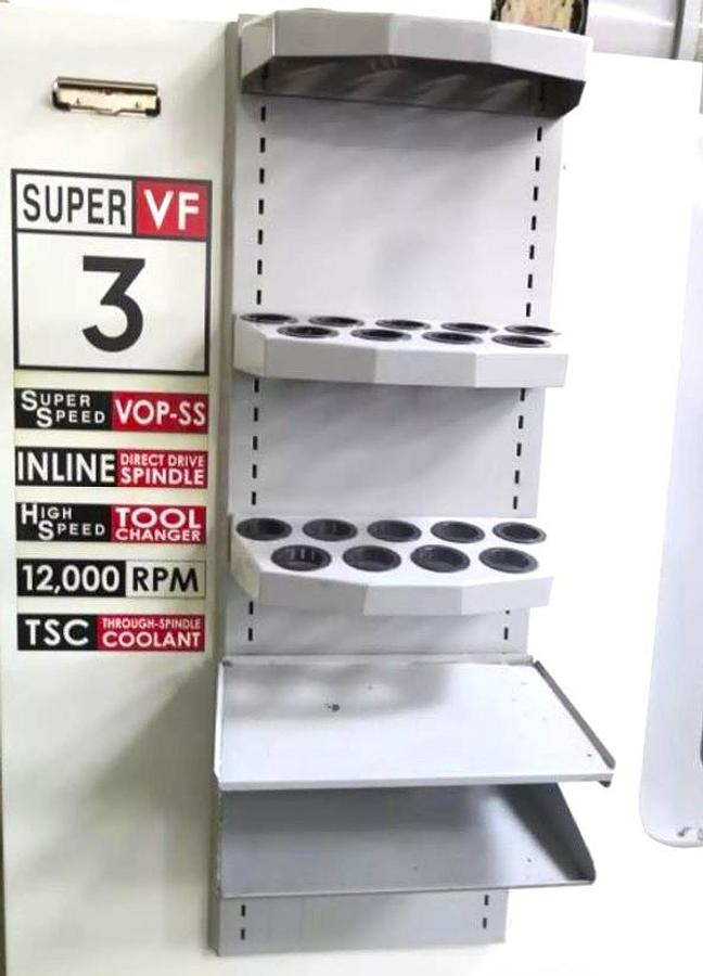 Used 2004 HAAS VF-3SS 12,000 RPM 5-Axis CNC Vertical Machining Center with TR-210 Trunnion Table