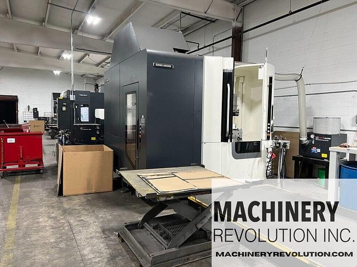 Used 2022 DMG MORI NHX-5500 550MM 4-Axis CNC Horizontal Machining Center ***Like New***