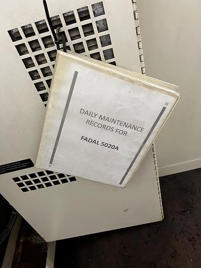 Used 2000 FADAL VMC 5020A CNC Vertical Machining Center