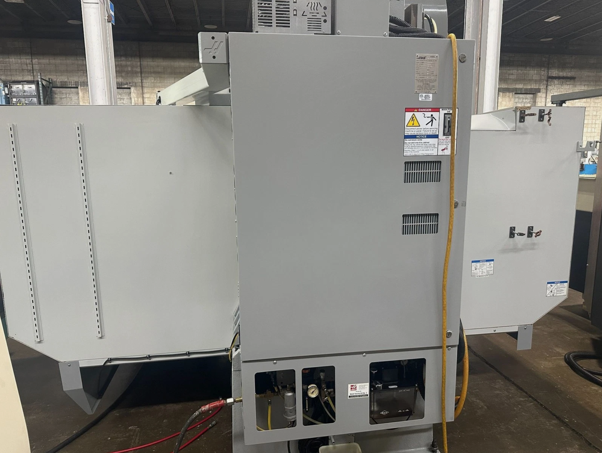 Used 2008 HAAS VF-5 5-Axis Trunnion Table 10,000 rpm CNC Vertical Machining Center