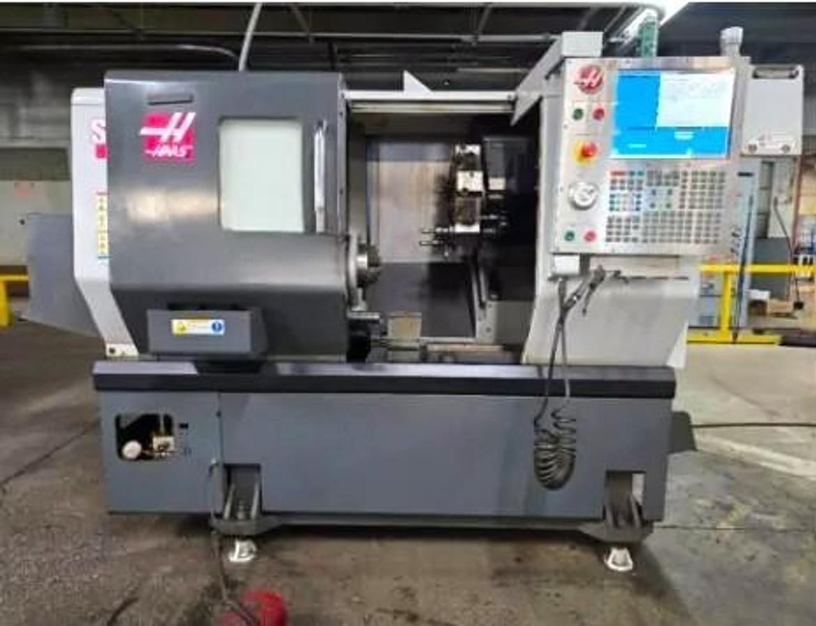Used 2015 HAAS ST-10 CNC Lathe with 6,000 rpm Live Tooling Tool Pre-Setter