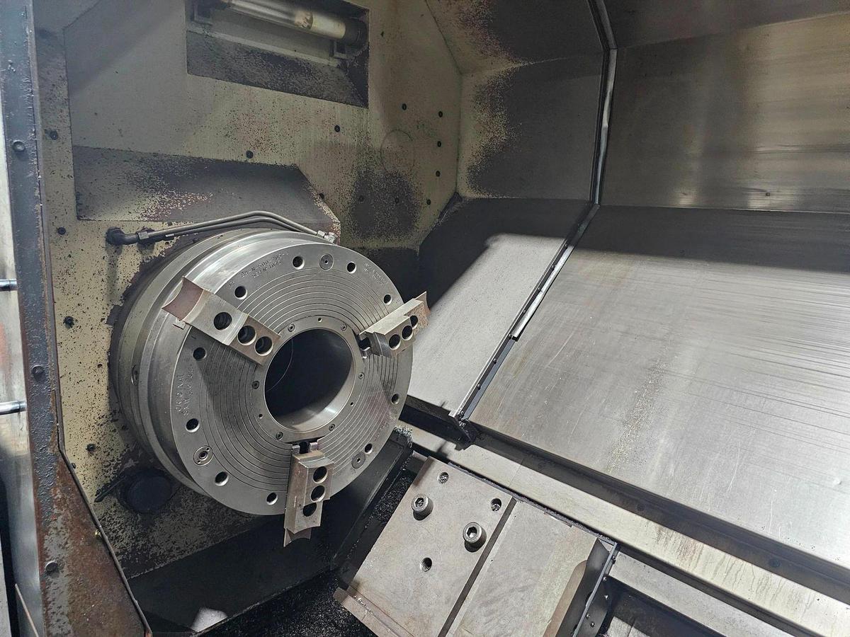 Used 2004 YAMA SEIKI GS-460L 8" Spindle Bore CNC Lathe