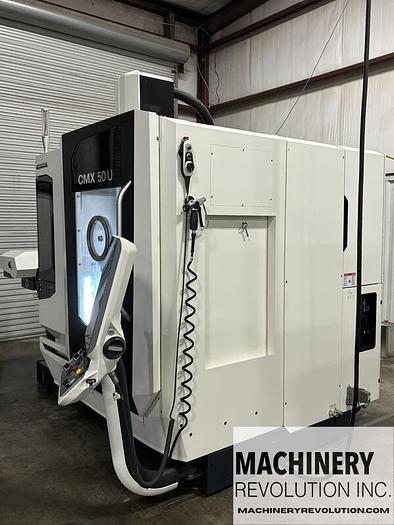Used 2020 DMG MORI CMX 50 U 5-Axis CNC Vertical Machining Center