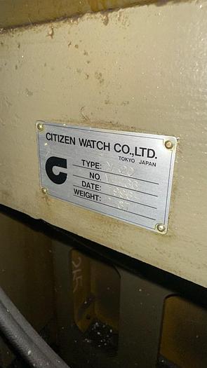 Used 1996 Citizen CINCOM M20 Swiss CNC Lathe with BarFeeder