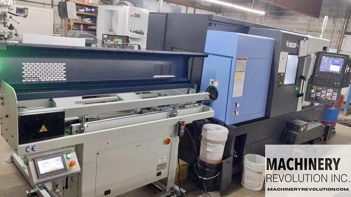 Used 2022 DOOSAN Lynx 2600 SY CNC Lathe Live Tooling / SubSpindle / Automatic Tool PreSetter / BarFeeder ***Like New***