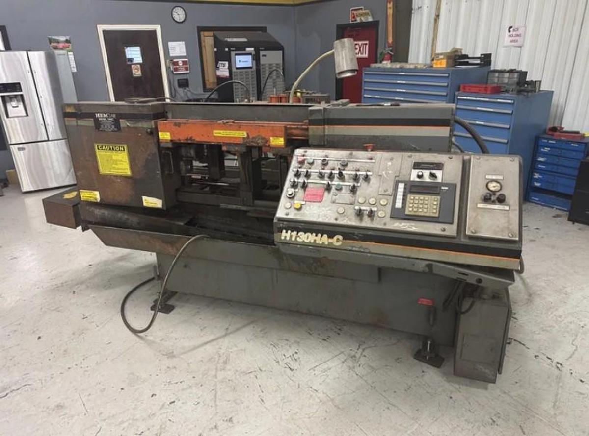 Used 2008 HEM H130HA-C CNC Horizoontal Band Saw