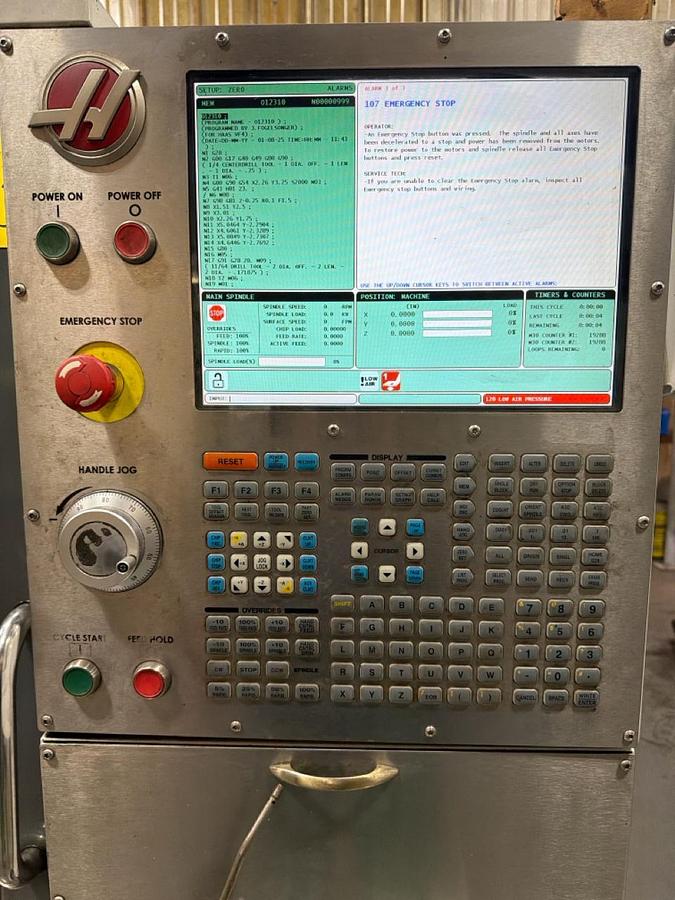 Used 2013 HAAS VF-2YT CNC Vertical Machining Center