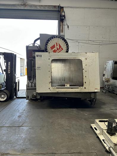 Used 2005 HAAS VF-9 Cat 50 4-Axis CNC Vertical Machining Center with HAAS HRT-450 Rotary Table and Tailstock