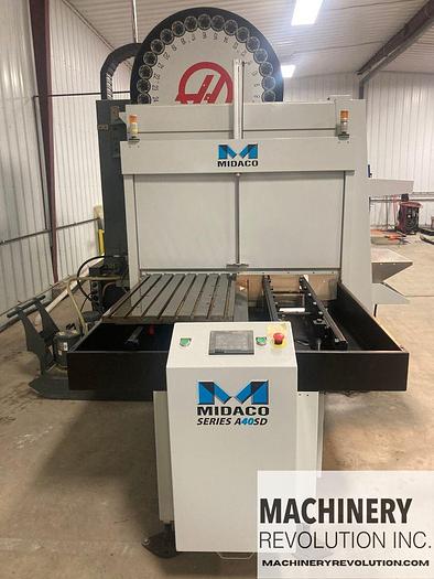Used 2009 HAAS VF-3YT/50 CNC Vertical Machining Center with  Extended Z-Axis / TSC / Dual Pallet Changers / 30 Station Tool Changer