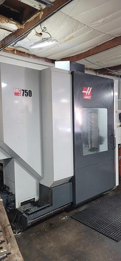 Used 2014 HAAS UMC-750 5-Axis CNC Vertical Machining Center