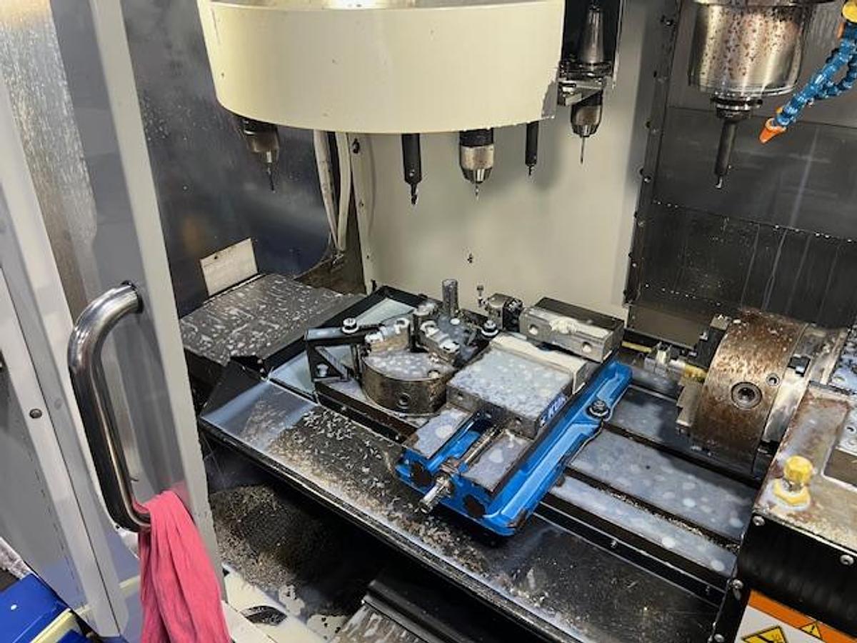 Used 2007 HAAS VF-2 4-Axis CNC Vertical Machining Center