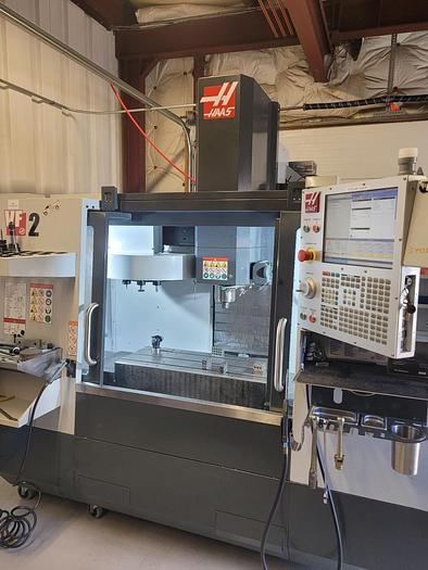 Used 2020 HAAS VF-2 4-Axis CNC Vertical Machining Center ***Low Hours***