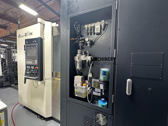Used 2021 Makino A51NX CNC 4-Axis Horizontal Machining Center With Pallet Changer