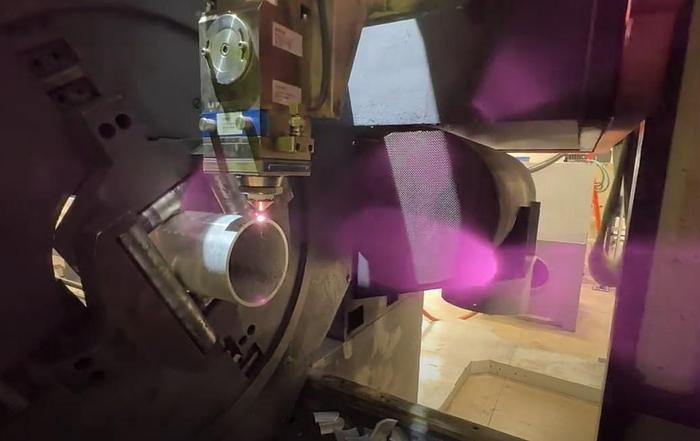 Used 2017 FARLEY HG TECH 2kW LT6515 FIBER TUBE LASER