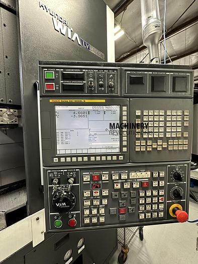 Used 2016 Hyundai-WIA LV450R CNC Vertical Turret Lathe