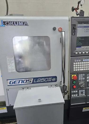 Used 2018 OKUMA GENOS L250II CNC Turning Center