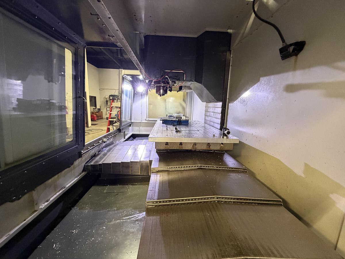 Used 2020 HAAS VF-6 Cat-50 4-Axis CNC Vertical Machining Center ***Only 2,327 Cutting Hours***