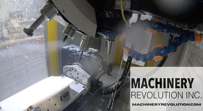 Used 2021 FANUC Robodrill D21LiB5-24K-ADV-F004B 5-Axis CNC Vertical Machining Center Extended Travel