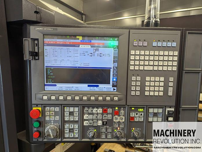 Used 2021 OKUMA LB 3000 EX-II / 450 MYW ***1,000 Cutting Hours*** LiveTooling / SubSpindle / PartsCatcher