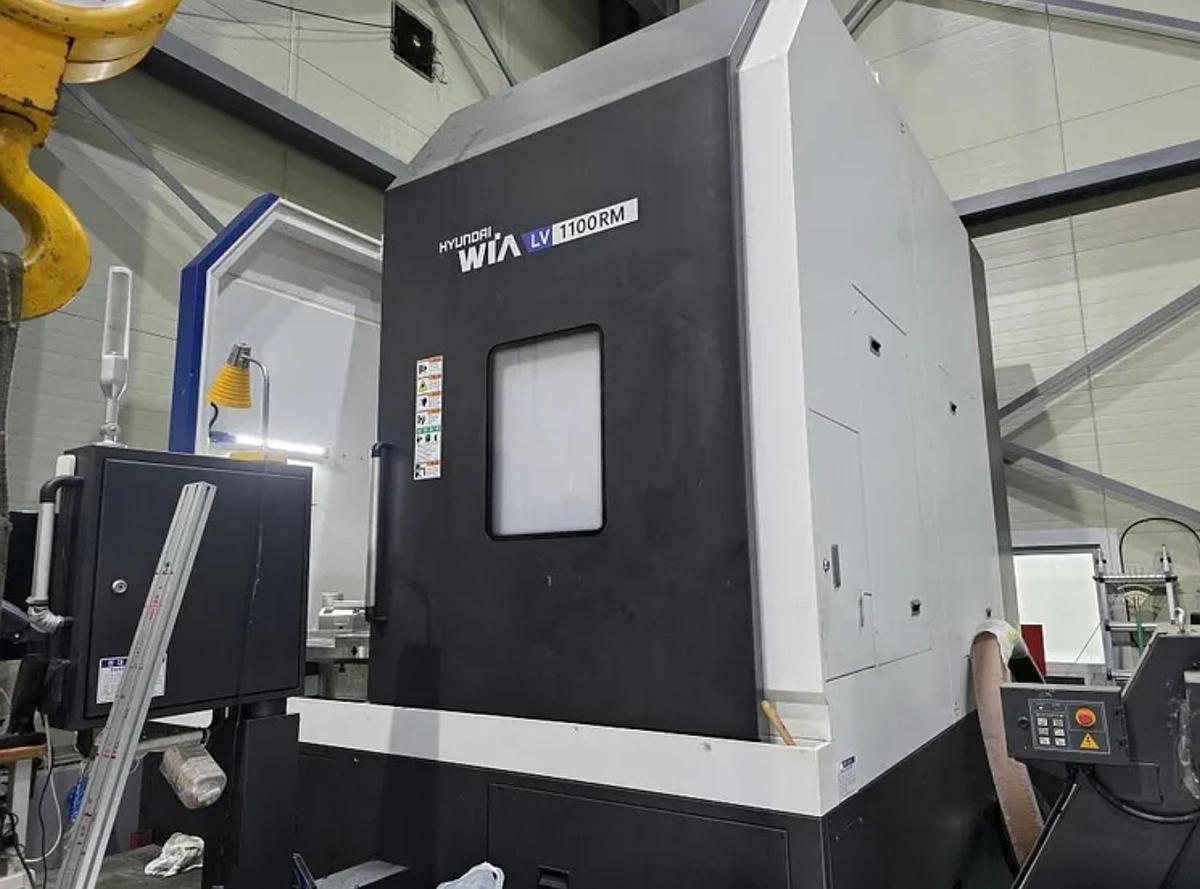 Used 2020 HYUNDAI WIA 1100RM CNC VERTICAL BORING MILL WITH MILLING