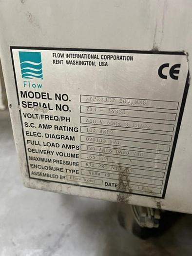 Used 2013 FLOW Mach-4 4050C 4-Axis CNC 87,000 PSI Waterjet Contour Machine