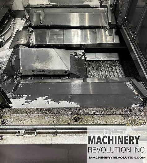 Used 2016 OKUMA MB 5000 H CNC Horizontal Machining Center with 15,000RPM / CAT-40 / Dual Pallets / TSC / WIPS