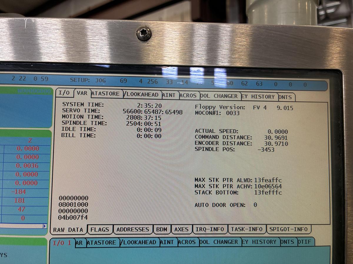 Used 2008 HAAS HAAS VF-8 Cat-50 4-Axis CNC Machining Center