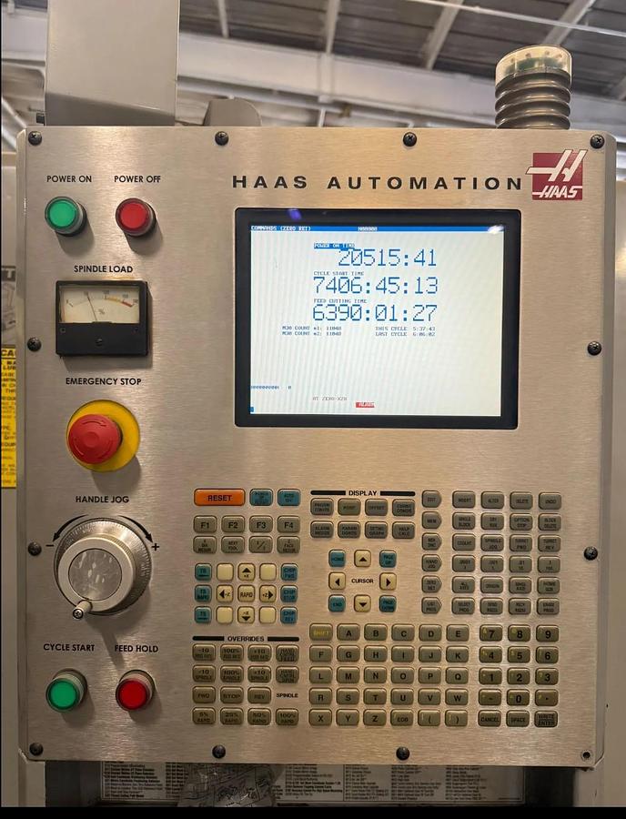 Used 2003 HAAS SL-40L Long Beed 4" Bar Capicty CNC Lathe