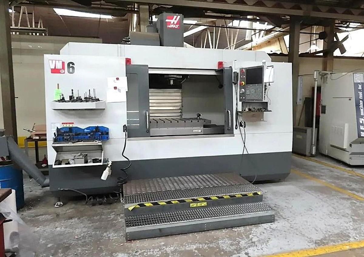 Used 2016 HAAS VM-6 12,000 rpm CNC Vertical Machining Center
