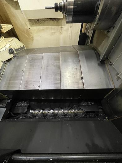 Used 2013 HYUNDAI WIA HS4000I 4-Axis Horizonta Machining Center with Pallet Changer