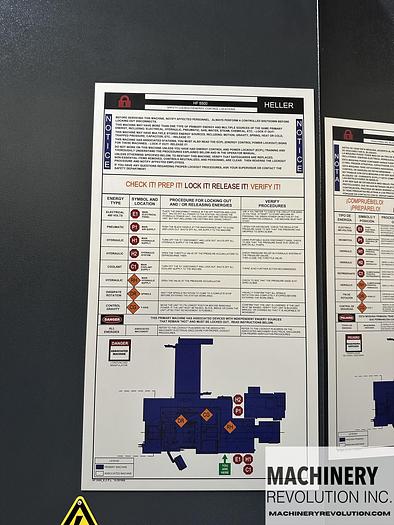 2022 Heller HF-5500 5-Axis CNC Horizontal Machining Center