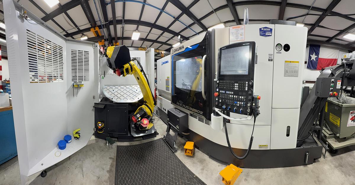 Used OKUMA MULTUS B250II Like Brand New Only 104 Hours Total Running Time