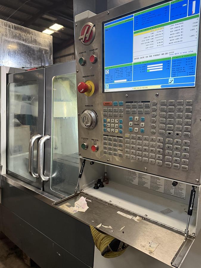 Used 2013 HAAS VF-2 4-Axis CNC Vertical Machining Center