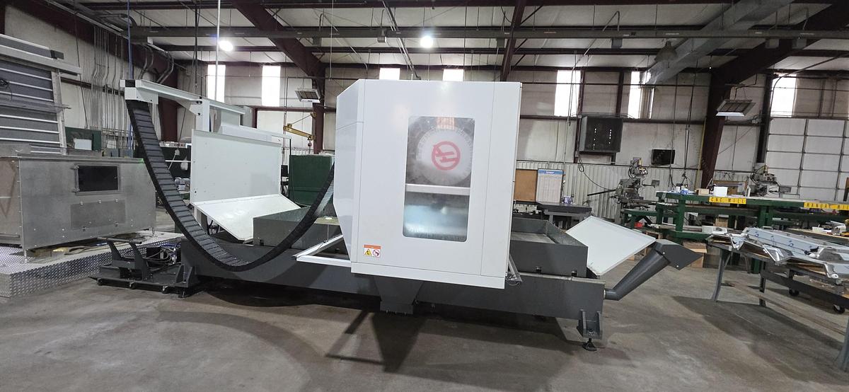 Used 2023 HAAS GM-2 CNC Gantry Vertical Maching Center with 4th Axis ready / TSC / HSM