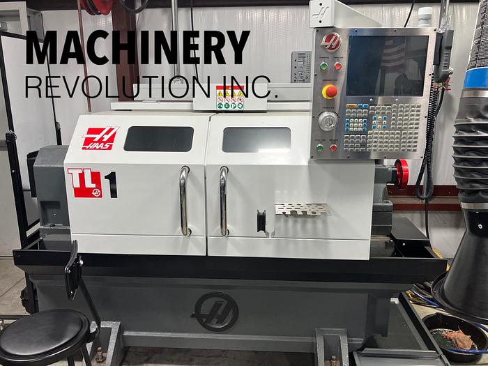 Used 2017 HAAS TL-1 CNC Lathe A2-6 / 3,000 RPM / Tailstock ***Low Hours***