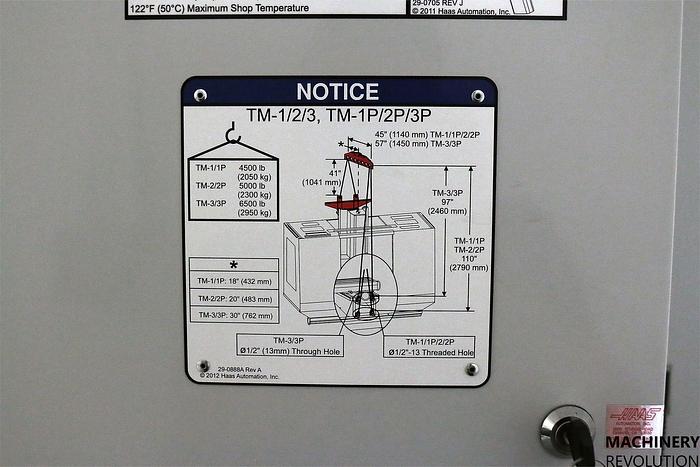 Used 2014 HAAS TM-1P CNC Vertical Machining Center ***Low Hours***