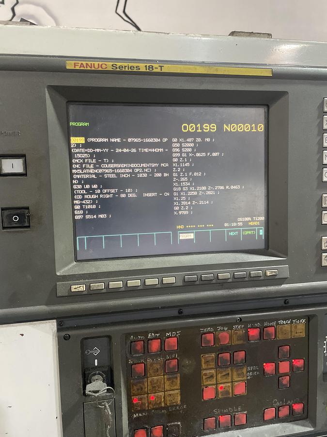Used LEADWELL LT-20SM Live Tooling Sub Spindle CNC Turning Center