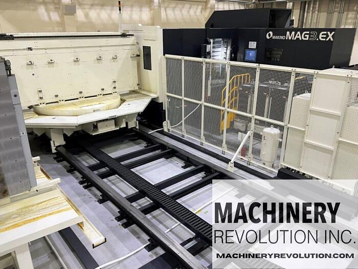 Used 2016 Makino MAG3EX 5-Axis CNC Horizontal Machining Center with Pallet Pool
