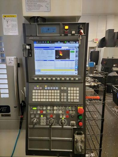 Used 2020 OKUMA Genos M460VE 4-Axis CNC Vertical Machining Center