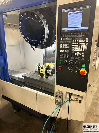 Used 2018 Brother Speedio S 700 X1 16,000RPM Vertical Machining Center with 4th-Axis Rotary ***420 Hours***