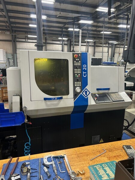 Used 2017 TORNOS CT20 CNC Swiss Lathe with Bar Feeder