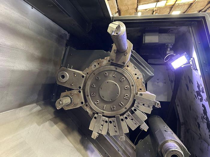 Used 2013 DOOSAN DOOSAN PUMA 400MC CNC LATHE TURNING CENTER WITH LIVE TOOLS