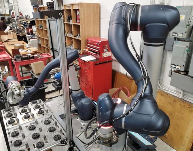 Used 2021 DOOSAN H2515 6-Axis Doosan Cobot Robot