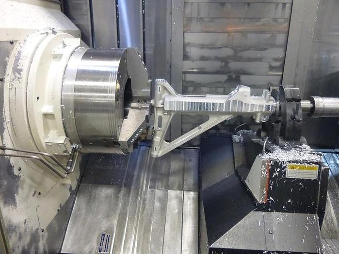 Used 2010 OKUMA Multus B750-W 8-Axis CNC Mill Turn