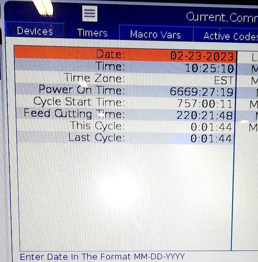 Used 2022 HAAS VF-9 Vertical Machining Center ***220 Hours***