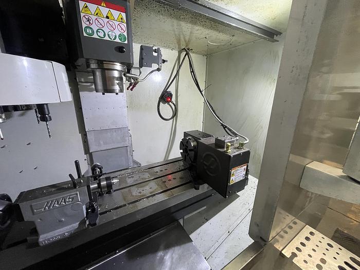 Used 2016 HAAS Super Mini Mill 2 4-Axis CNC Vertical Machining Center