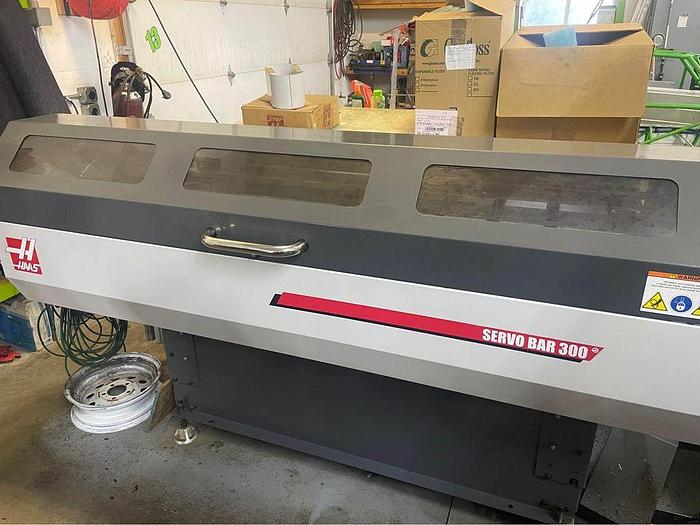 Used 2014 HAAS ST-30 CNC Lathe Turning Center with Bar Feeder / Probing / High Pressure Coolant / Programmable Tailstock ***Low Hours***
