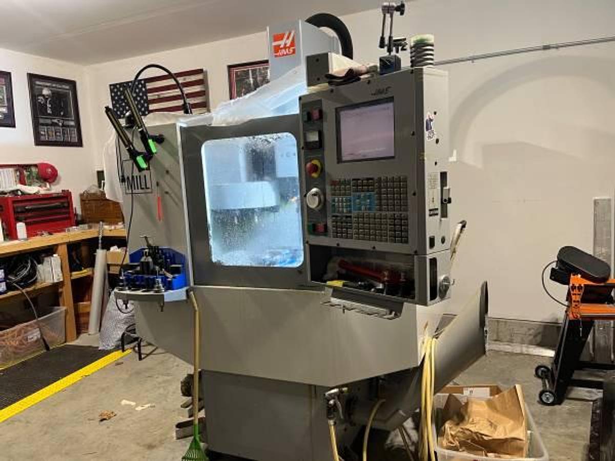 Used 2004 HAAS Mini Mill CNC Vertical Machining Center 4th Axis