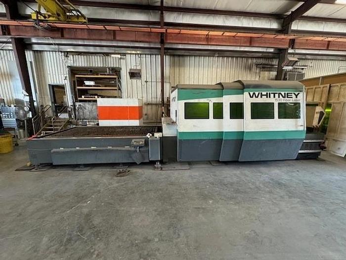 Used 2014 WHITNEY 1530 6,000 WATT CNC FIBER LASER