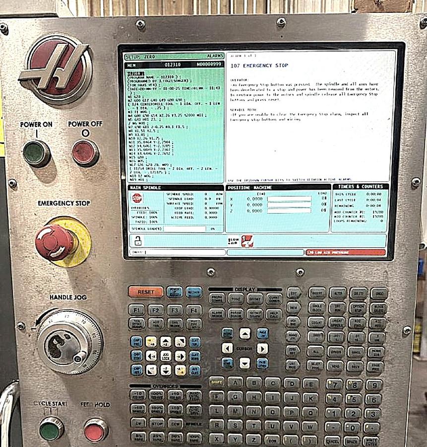 Used 2013 HAAS VF-2YT CNC Vertical Machining Center